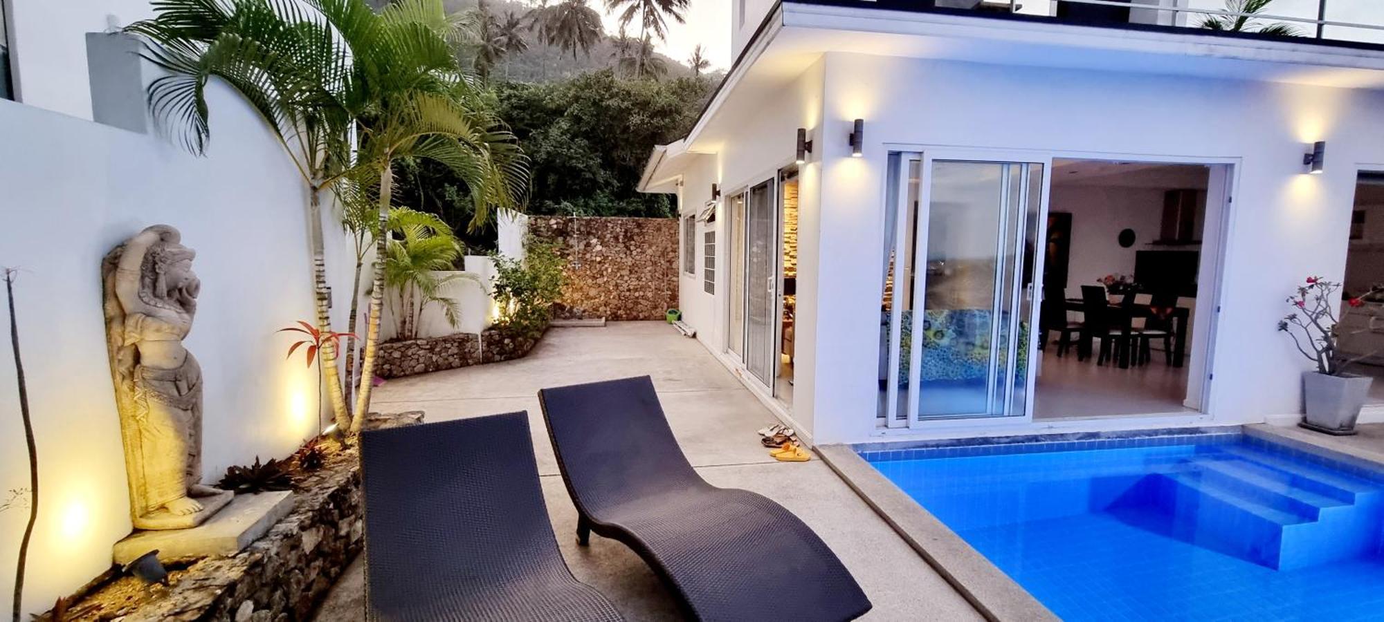 Villa Paradise, Pool And Sea View Чавенг Бийч Екстериор снимка